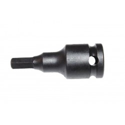 Llave vaso punta hexagonal 12