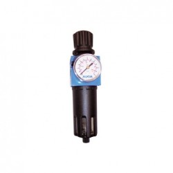 Filtro regulador de aire comprimido con rosca de 1/2 con manómetro