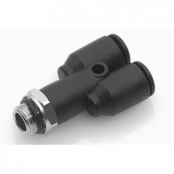 Conexión instantánea Y tecnopolimero Ø8 G1/4 